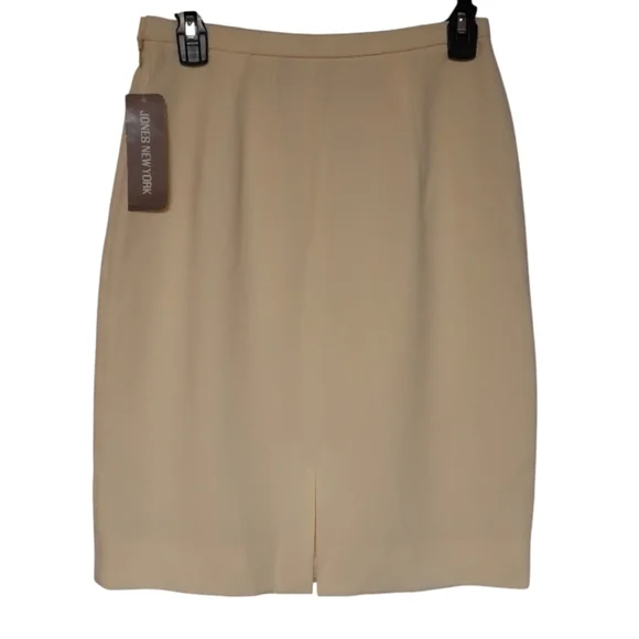 Jones New York Yellow Pencil Skirt Size 6 NWT - Picture 3 of 5